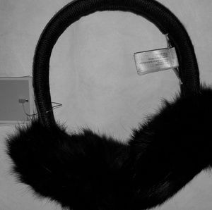 Michael Kors Rabbit fur earmuffs